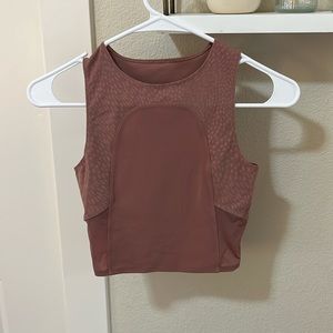 Lululemon Nulu mesh yoga tank